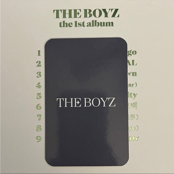 the boyz eric photocard - Picture 2 of 2